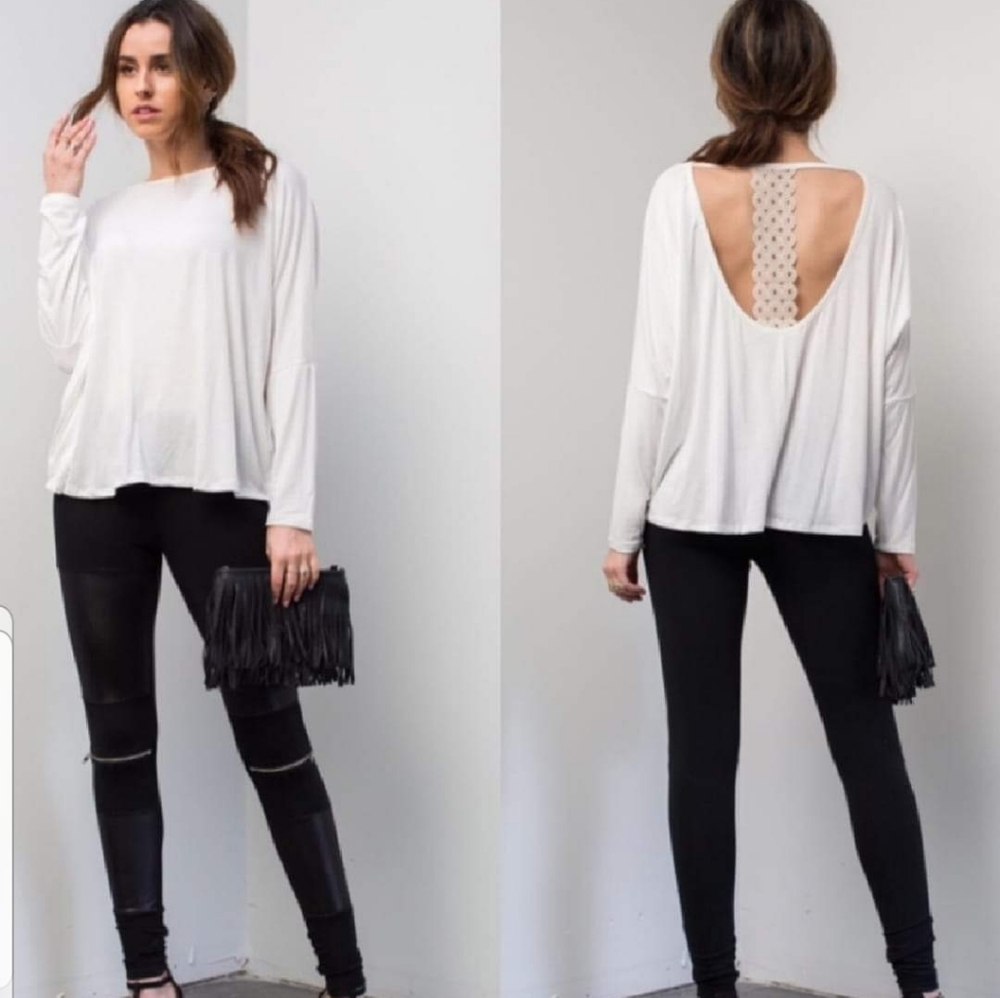 ⭐️Limited Quantity🔥 Lace back top